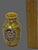 Late 20th Century Vintage Ornate Jeweled Cloisonne Hand Painted Enamel Gilded Floral Small Vase For Sale - Image 5 of 11