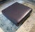Contemporary Rare Discontinued Knoll Cini Boeri Lounge Ottoman in Amethyst Spinneybeck Leather For Sale - Image 3 of 7