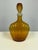 Diamond Star Amber Pressed Glass Fan Form Decanter + Hobnail Stopper, Vintage For Sale - Image 9 of 12