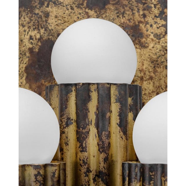 Vesta Triple Wall Sconce by Schwung For Sale - Image 15 of 18