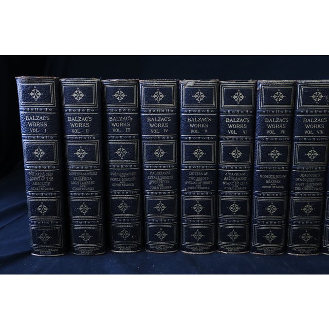 Honore De Balzac Complete Works - National Library Edition 19th Century For Sale In Portland, OR - Image 6 of 18