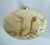 Metal Art Deco Pendant Light in Amber Marble Glass, 1930s For Sale - Image 7 of 15