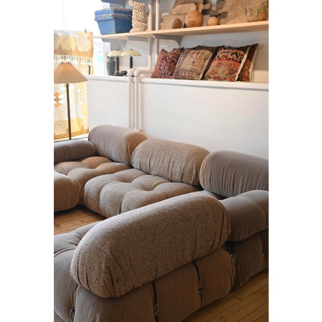 Mid-Century Modern Mario Bellini Camaleonda Modular Sofa, 5pcs For Sale - Image 3 of 12