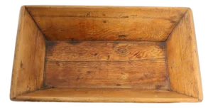 Antique French Hand-Carved Wood Trencher