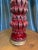Spanish 1950s Red Ceramic Table Lamp For Sale - Image 10 of 12