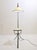 1960s Mid-Century Wrought Iron Tripod Floor Lamp with Shelf, Italy, 1960s For Sale - Image 5 of 12