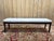 Long Office Bench with Turned Legs For Sale - Image 6 of 6