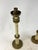 Art Deco Brass Candleholders, 1920s, Set of 2 For Sale - Image 4 of 14