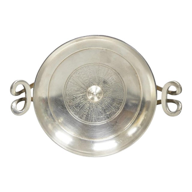 Vintage Gorham Metropolitan Museum of Art Silver Plated Greek Kylix Cup Bowl For Sale