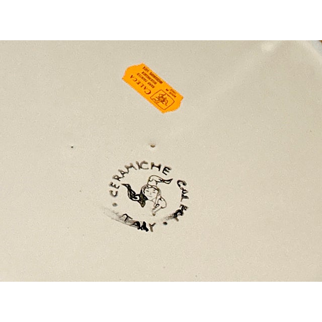 Italian Hand Painted Plates & Bowls - Set of 12 For Sale - Image 11 of 11