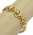 This is a lovely and elegant estate gold bracelet, well crafted from solid 14k yellow gold with a fine polished finish, it...