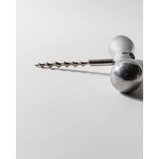 Vintage Italian Metal Corkscrew, 1950s For Sale - Image 10 of 11
