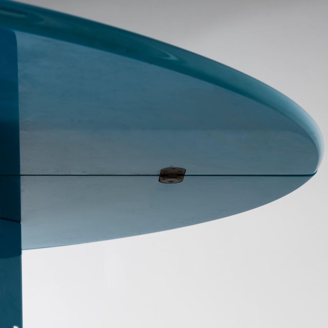 Blue Light Blue Antella Table by Kazuhide Takahama for Studio Simon Gavina, 1975 For Sale - Image 8 of 18