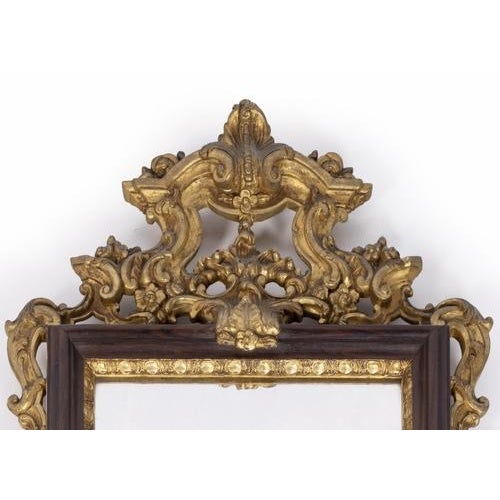 Portuguese Mirror of King José I, 18th Century For Sale - Image 4 of 6