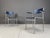 1960s Minimalist Metal and Plywood Stackable Armchairs from Gijs Van Der Sluis, 1960s, Set of 6 For Sale - Image 5 of 13