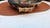Rustic Style Painted Wooden Bowl, 1950s For Sale - Image 4 of 8