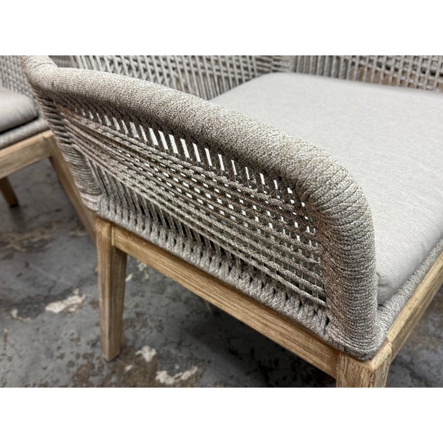 Essentials for Living Loom Armchairs, Set of Six For Sale - Image 9 of 12