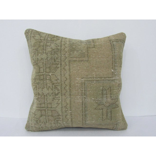 Turkish Handmade Decorative Pillow Cover For Sale - Image 4 of 4