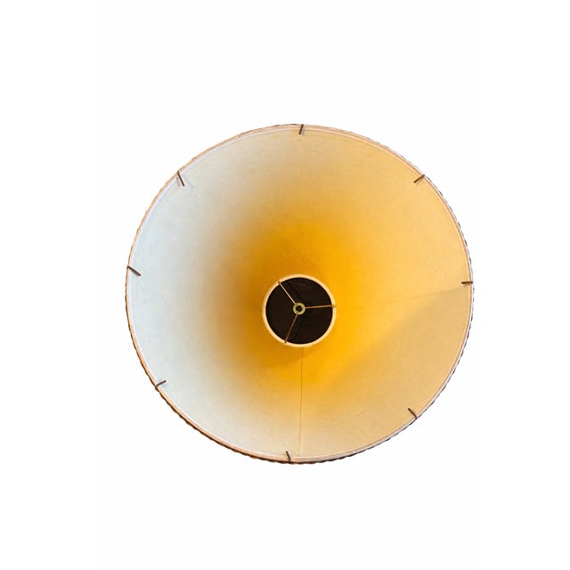 This vintage empire-form lampshade embodies classic Ralph Lauren equestrian elegance with its warm parchment body and...