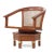 Jim Peed for Hickory Model 5105 Mid Century Mahogany Swivel Chairs - Pair For Sale - Image 11 of 12