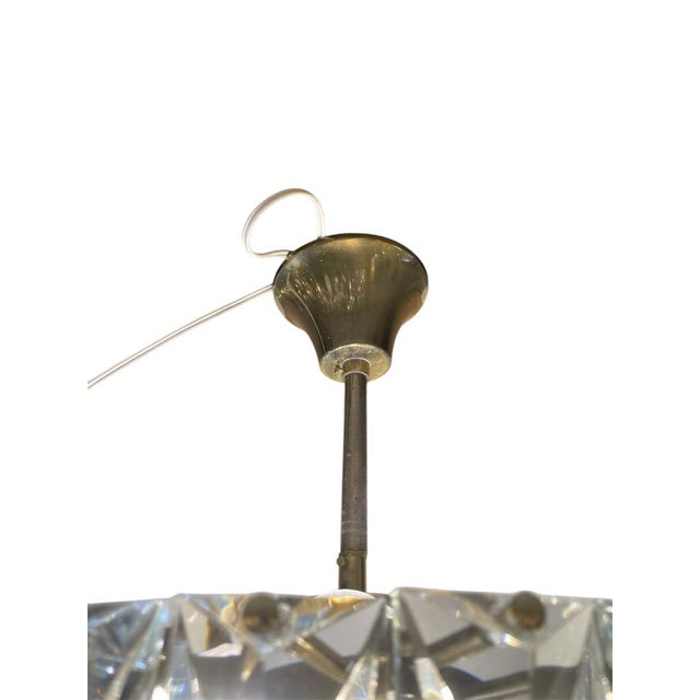 Crystal Prism Chandelier by Kinkeldey, 1970s For Sale - Image 14 of 15