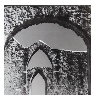 Vintage Photograph of Church Ruins & Arches For Sale