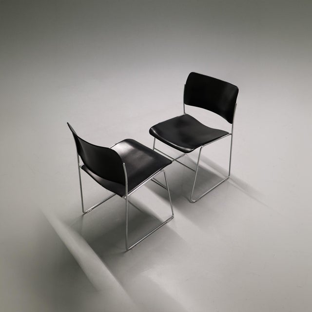 Mid-Century Modern 1960s 40/4 Side Chair by David Rowland for Gf Furniture For Sale - Image 3 of 8