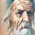 Mid 20th Century Vintage Portrait Jewish Man Hat Beard William Weintraub Oil Board Israeli Art For Sale - Image 10 of 12
