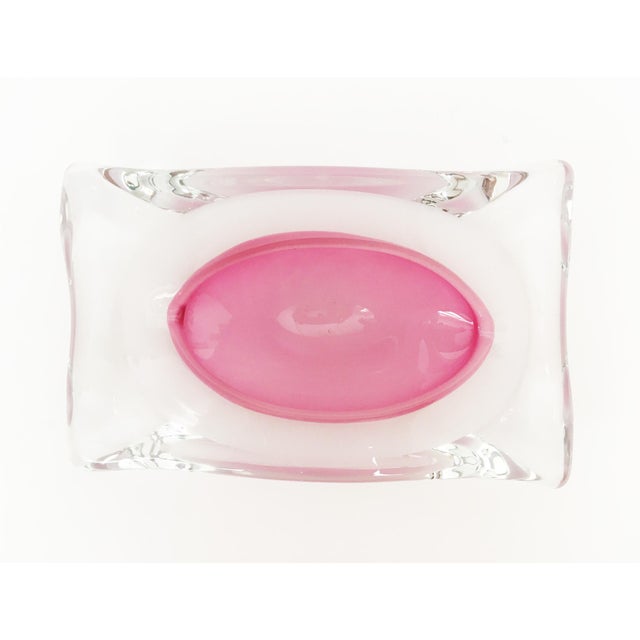 Mid-Century Murano Glass Bowl, 1960s For Sale - Image 4 of 7