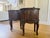 Wood Pair of 1940s Hooker Furniture Seven Seas Oval Drum Accent Cabinet Side Tables For Sale - Image 7 of 15