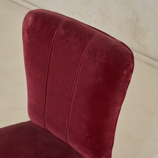 Italian Accent Chair in the Manner of Guglielmo Veronesi, 1950s - 2 Available For Sale - Image 10 of 11