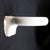 Mid 20th Century Reclaimed Ceramic White Surface Mount Bathroom Cup Holder For Sale - Image 4 of 6