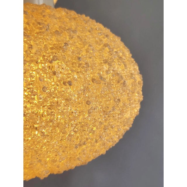 Cream Space Age Cascade Pendant Lamp, 1960s For Sale - Image 8 of 10