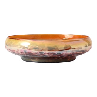 Iridized Millefiori Glass Bowl from Wilhelm Kralik Sohn, 1920s For Sale