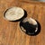 1980s Small Trinket Tray or Dish in Black and Beige Petrified Wood, 1980s For Sale - Image 5 of 11