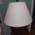 Wood Late 20th Century Woven Rattan Basket Table Lamp With White Shade For Sale - Image 7 of 9