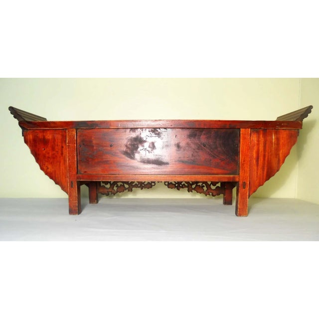 Auburn Early 19th Century Antique Chinese Petit Altar For Sale - Image 8 of 12