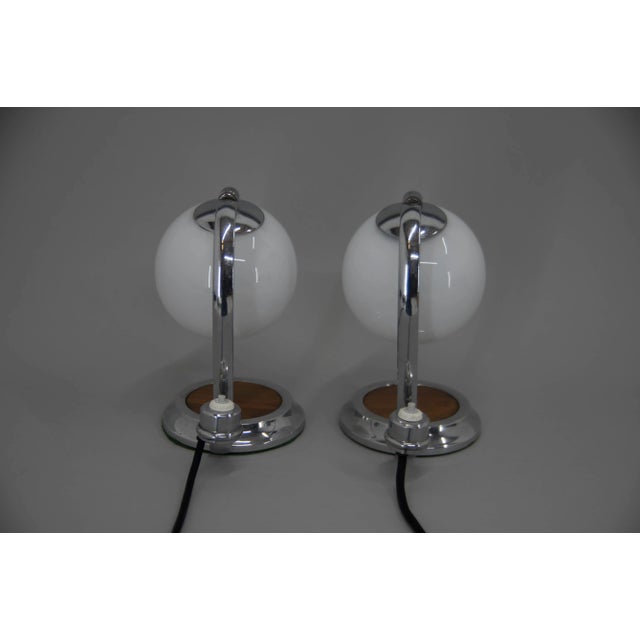 Art Deco Table Lamps, 1930s, Set of 2 For Sale - Image 4 of 12