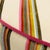 Modern Modern Upholstered Multicolored Ottoman With Vertical Stripe Pattern For Sale - Image 3 of 5