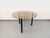 Vintage Round Dining Table in Smoked Glass with Black Metal and Chrome Metal, 1980s For Sale - Image 4 of 18