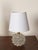 Round Rostrato Murano Glass and Brass Table Lamp from Barovier & Toso, Italy, 1940s For Sale - Image 13 of 14