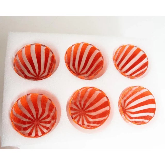 Cocktail Set in Murano Glass by Mariana Iskra, Set of 6 For Sale - Image 4 of 6