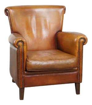 Vintage Sheep Leather Armchair