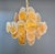 Vintage Italian Amber Murano Glass Chandelier, 1990s For Sale - Image 10 of 18