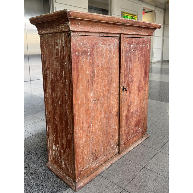 Swedish Folk Cabinet & Chest of Drawers For Sale In New York - Image 6 of 18