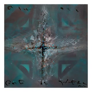 Ovidiu Kloska, Threshold of the Invisible, Acrylic on Canvas For Sale