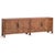 Salvaged Diamond Parquet Sideboard Credenza For Sale - Image 4 of 7
