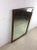 Mid Century Modern Wall Mirror With Rectangular Walnut Frame For Sale - Image 4 of 12