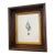 Antique Shell Engraving in Deep Inset Frame For Sale