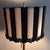 Mid-Century German Table Lamp with Metal Base, Teak Rod and Fabric Shade, 1960s, in Very Good conditions. Designed 1960 to...